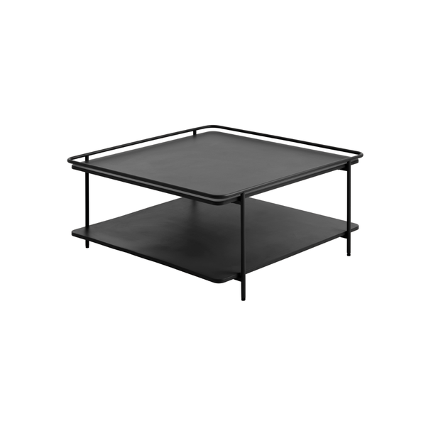 Ubud Salontafel 75 x 75 cm - Zwart - Salontafels - Rebellenclub