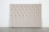 Velje Hoofdbord - 160 x 125 cm - Fluweel Beige - Hoofdborden - Rebellenclub