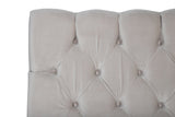 Velje Hoofdbord - 160 x 125 cm - Fluweel Beige - Hoofdborden - Rebellenclub