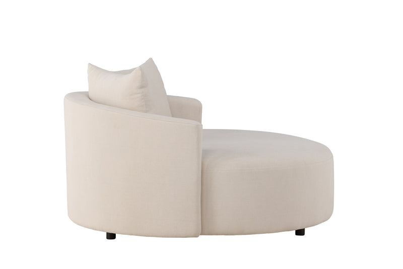 Vaian Loungesfauteuil XXL - Beige - Fauteuils - Rebellenclub