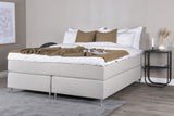 Yulara Tweepersoonsbed - 200 x 180 cm - Beige