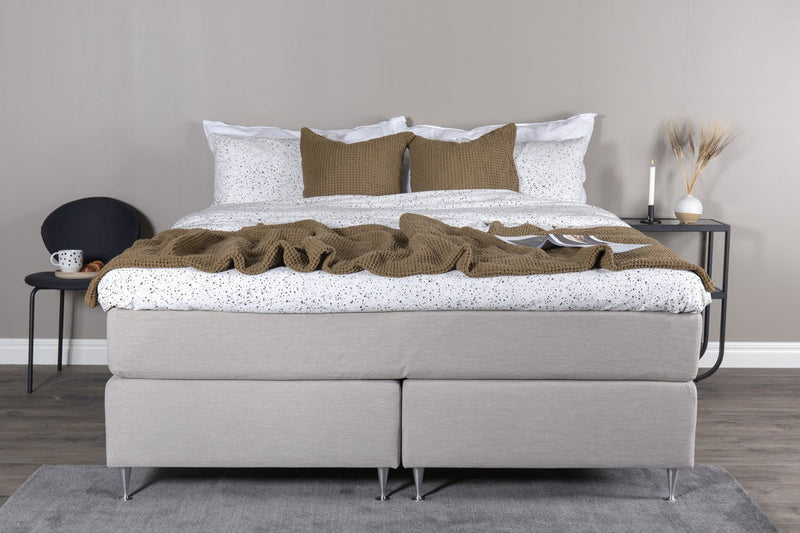 Yulara Tweepersoonsbed - 200 x 180 cm - Beige