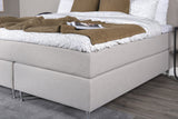 Yulara Tweepersoonsbed - 200 x 180 cm - Beige