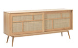 Yass Dressoir - Eiken met Rattan - Dressoirs - Rebellenclub