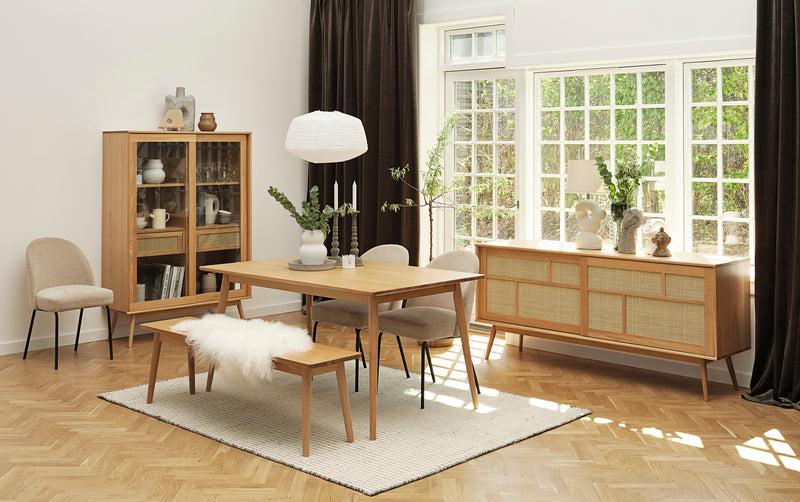 Yass Eetkamerbankje - 150 x 35 cm - Eiken 