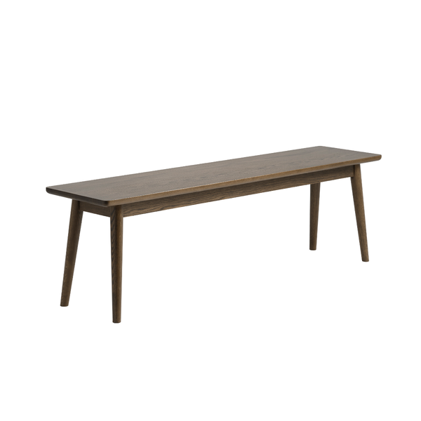 Yass Eetkamerbankje - 150 x 35 cm - Smoked Eiken 