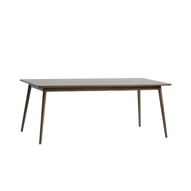 Yass Eetkamertafel - 190 x 90 cm - Smoked Eiken