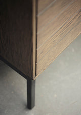 Yulee Dressoir L - Smoked Eiken - Dressoirs - Rebellenclub