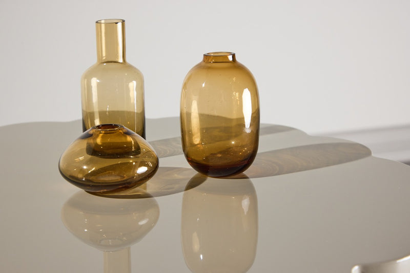 Aris Bijzettafel - ø45 cm - Glossy Beige -  - Rebellenclub