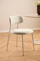 Mikel Eetkamerstoel - Set van 2 - Ecru