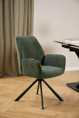 Noé Eetkamerstoel - Set van 2 - Groen