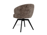 Cadomin Eetkamerstoel - Bruin Velvet -  - Rebellenclub
