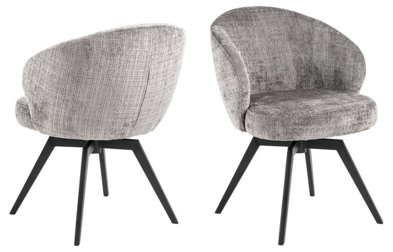 Cadomin Eetkamerstoel - Beige Velvet