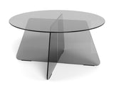 Circe Salontafel - ø80 cm - Rookglas -  - Rebellenclub