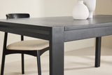 Cyra Eetkamertafel - 170 x 95 cm - Zwart -  - Rebellenclub