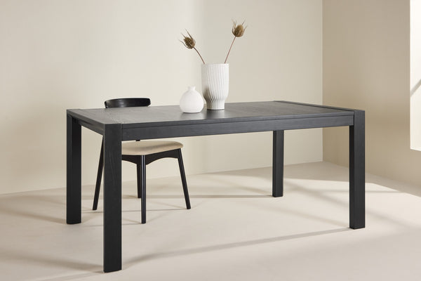 Cyra Eetkamertafel - 170 x 95 cm - Zwart -  - Rebellenclub