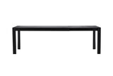 Cyra Eetkamertafel - 170 x 95 cm - Zwart -  - Rebellenclub