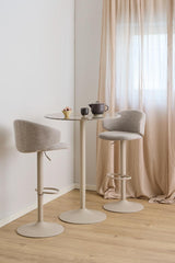 Alva Bartafel - ø80 cm - Marmerlook