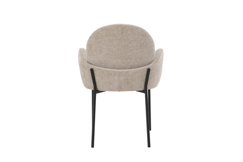 Elno Eetkamerstoel - Set van 2 - Beige - Eetkamerstoelen - Rebellenclub