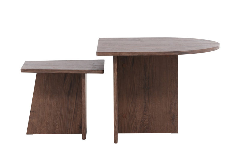 Eves Salontafel set - 60 x 45 cm - Bruin - Salontafels - Rebellenclub