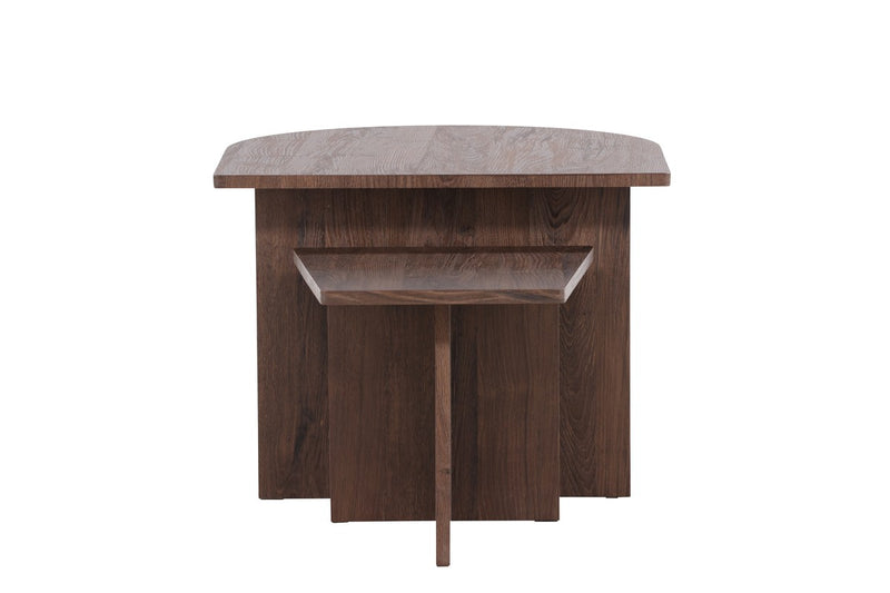 Eves Salontafel set - 60 x 45 cm - Bruin - Salontafels - Rebellenclub
