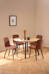 Vigo Eetkamertafel - ø120 cm - Eiken -  - Rebellenclub