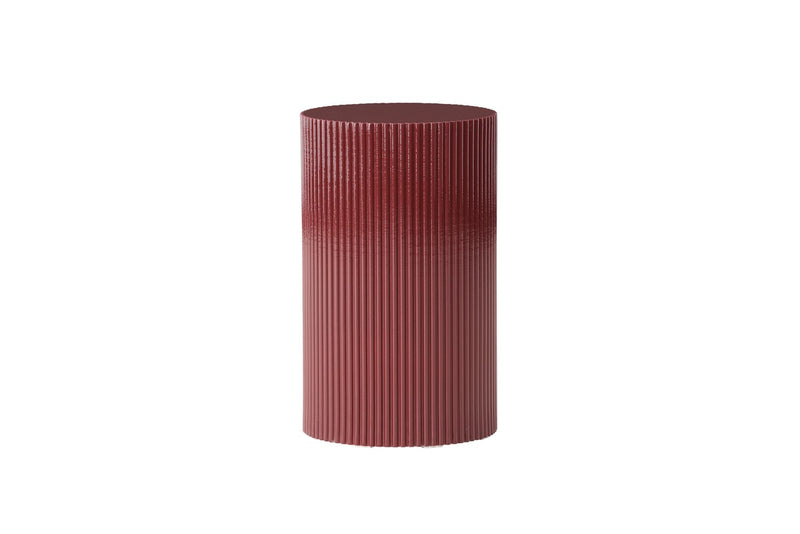 Graus Bijzettafel - ø31 cm - Bordeauxrood