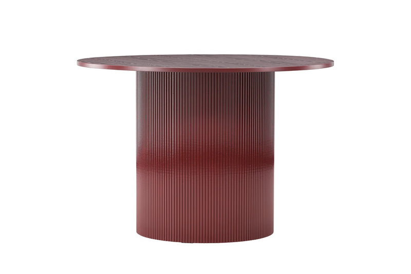 Graus Eetkamertafel - ø110 cm - Bordeauxrood - Eetkamertafels - Rebellenclub