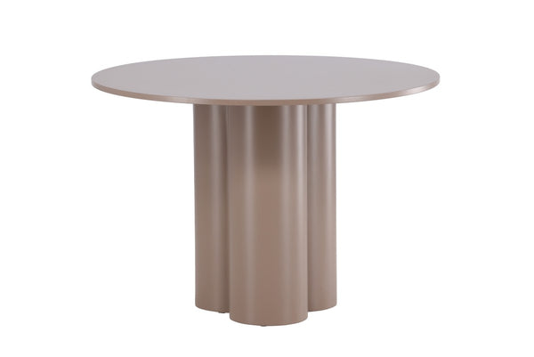 Grenaa Eetkamertafel - ⌀110cm - Donkerbruin