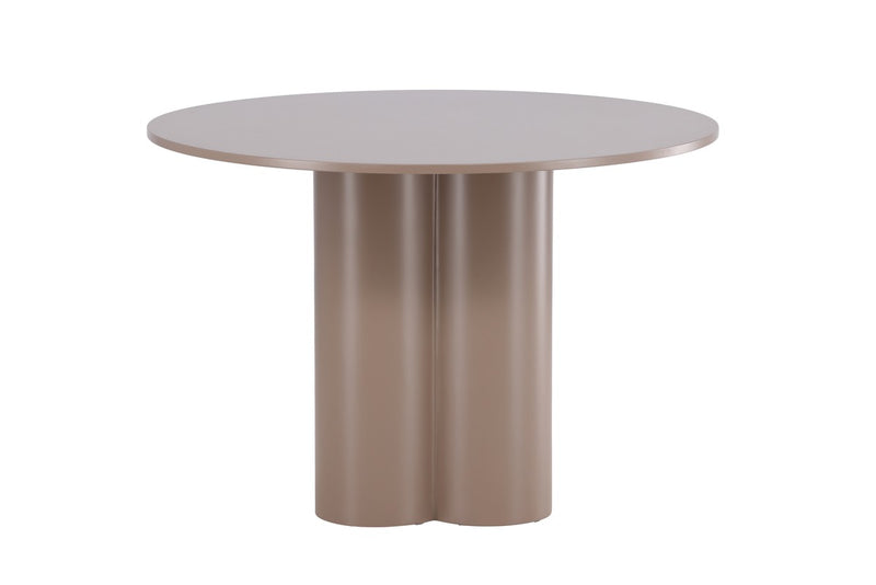 Grenaa Eetkamertafel - ⌀110cm - Donkerbruin
