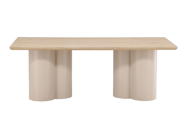 Grenaa Eetkamertafel - 210x100cm - Whitewash
