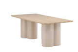 Grenaa Eetkamertafel - 210x100cm - Whitewash