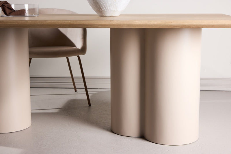 Grenaa Eetkamertafel - 210x100cm - Whitewash