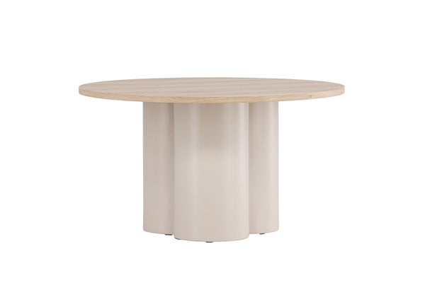 Grenaa Salontafel - ⌀80cm - Whitewash