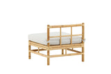 Hydra Loungeset Middenelement - Naturel Bamboe - Loungesets - Rebellenclub