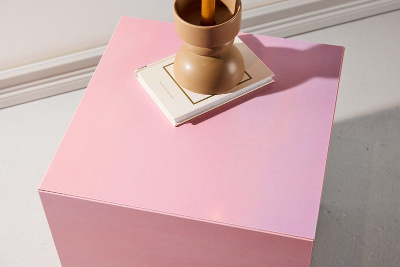 Ibi Salontafel - 40x40cm - Roze