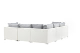 Indra Hoekloungeset - Wit - Loungesets - Rebellenclub