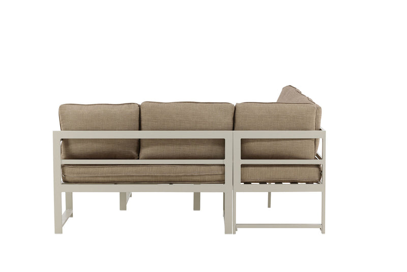 Iris Hoekloungeset - Beige - Loungesets - Rebellenclub