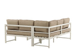 Iris Hoekloungeset - Beige - Loungesets - Rebellenclub