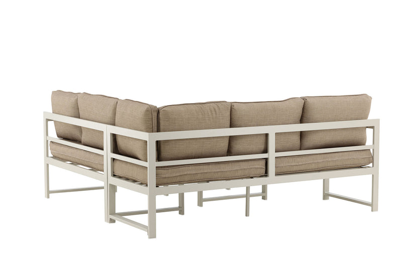 Iris Hoekloungeset - Beige - Loungesets - Rebellenclub