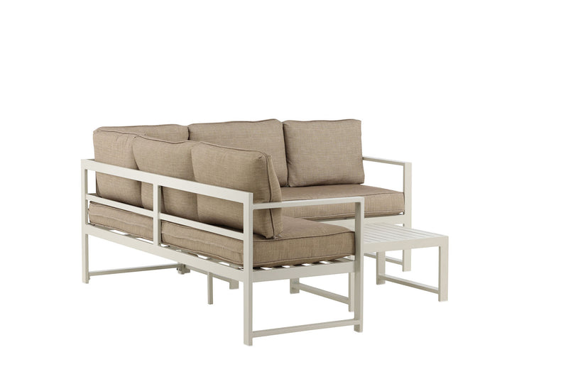 Iris Hoekloungeset - Beige - Loungesets - Rebellenclub