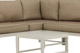 Iris Hoekloungeset - Beige - Loungesets - Rebellenclub