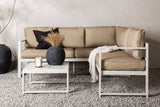 Iris Hoekloungeset - Beige - Loungesets - Rebellenclub