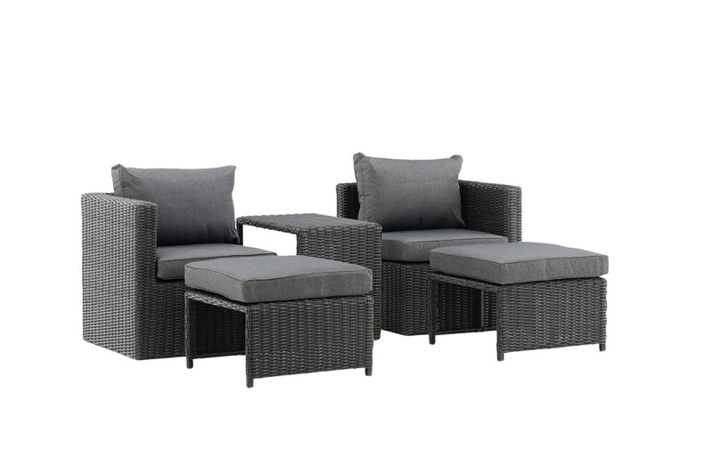 Jade Loungeset - Zwart - Loungesets - Rebellenclub