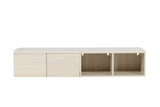 Jarn tv-meubel - 180 x 45 cm - Whitewash - TV-meubels - Rebellenclub