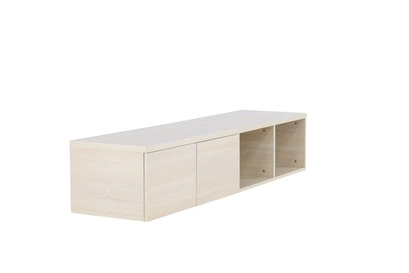 Jarn tv-meubel - 180 x 45 cm - Whitewash - TV-meubels - Rebellenclub