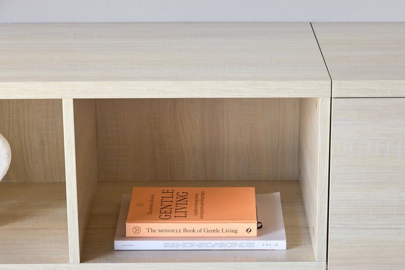 Jarn tv-meubel - 180 x 45 cm - Whitewash - TV-meubels - Rebellenclub