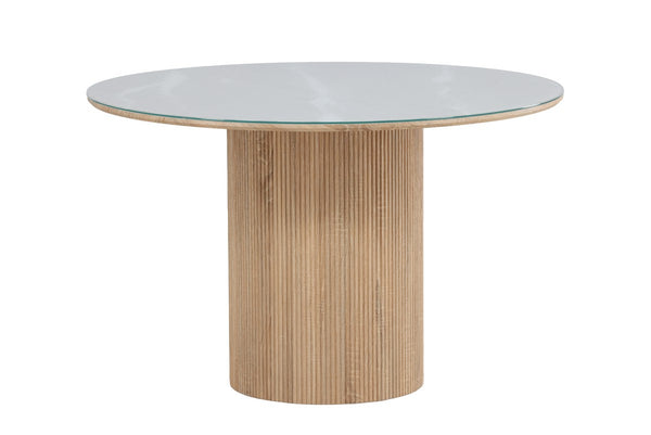 Junon Eetkamertafel - ⌀120cm - Wit