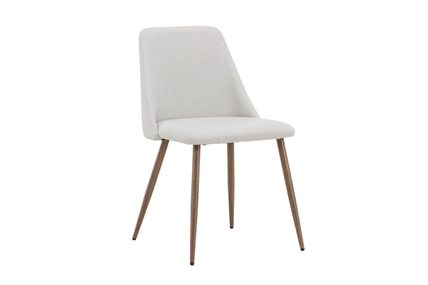 Kangasala Eetkamerstoel - Set van 2 - Beige Linnen