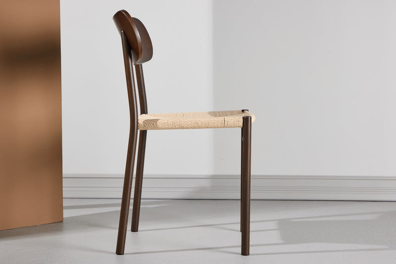 Kotah Eetkamerstoel - Set van 2 - Bruin -  - Rebellenclub